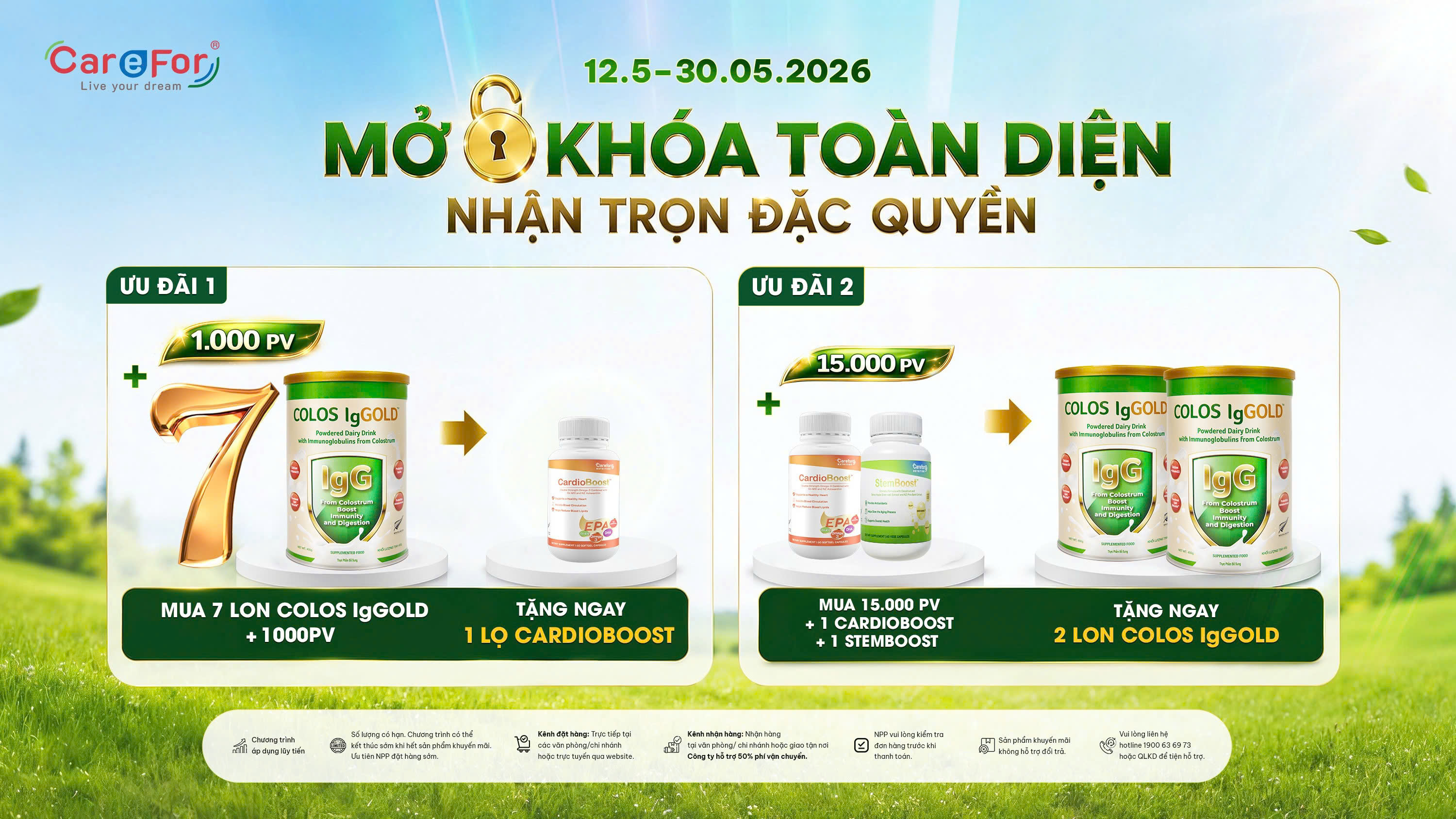 ƯU ĐÃI THÁNG 5: "MỞ KHÓA TOÀN DIỆN – NHẬN TRỌN ĐẶC QUYỀN"